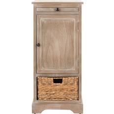 Safavieh Spenser Vintage Beige Storage Cabinet 15.7x34.3"