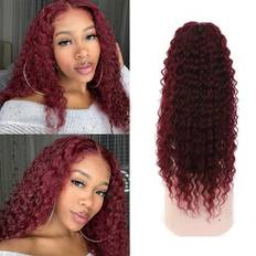 Children Wigs Miz Barn Lace Front Wigs Deep Wave 13X4X1 Human