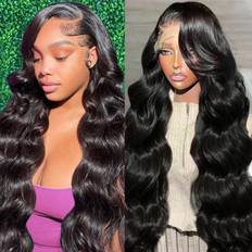 13x4 Body Wave Lace Front Wig 26 inch Natural Black