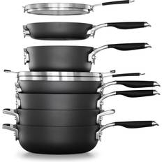 Calphalon Select AquaShield Cookware Set with lid 9 Parts
