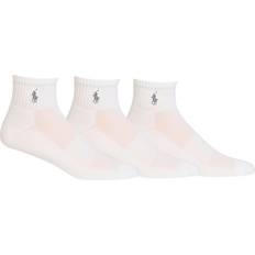 Polo Ralph Lauren White Socks Polo Ralph Lauren Men's Socks, Athletic Quarter Pack White