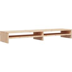 vidaXL Monitor Stand Natural Fernsehschrank 100x13cm