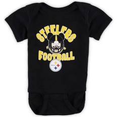 Disney Bodysuits Children's Clothing Outerstuff Newborn & Infant Black Pittsburgh Steelers Disney Lil Champ Bodysuit