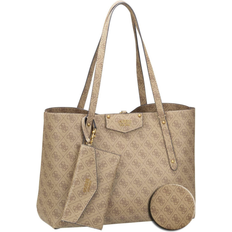 Guess Eco Brenton 4g Logo Shopper Bag - Beige