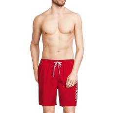 Calvin Klein Red Swimwear Calvin Klein Core Volley Swim Trunks in Red