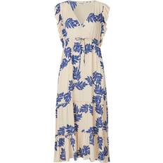 Lollys Laundry Samoll Midi Dress SL - Flower Print