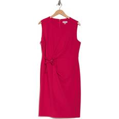 Calvin Klein Red Dresses Calvin Klein Side Tie Sheath Dress