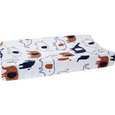 Accessories on sale Lambs & Ivy Playful Elephant White/Blue Baby/Infant Changing Pad Cover