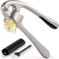 Garlic Presses Zulay Kitchen Soft Easy-Squeeze Garlic Press