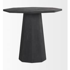 Joss & Main Blockton 30.5'' Pedestal End brown Small Table