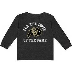 Gameday Couture Toddler Colorado Buffaloes Love Long Sleeve T-shirt - Charcoal