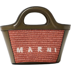 Marni Crossbody Bags Marni Tropicalia Micro Bag - Brick/Olive