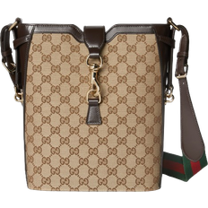 Gucci Medium Bucket Bag - Beige