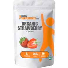 BulkSupplements.com Organic Strawberry Powder 250g