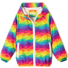 Toddler Kid's Rain Jacket II - Rainbow Clouds