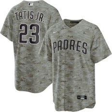 Sports Fan Apparel Nike Fernando Tatis Jr. San Diego Padres USMC Men's MLB Replica Jersey in Brown, T77003W9PY7-T23