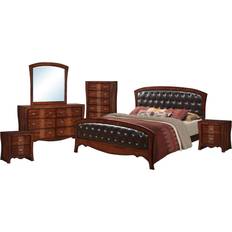 Bed Packages on sale Picket House Furnishings Jansen Queen Panel 6PC JN100QB6PC