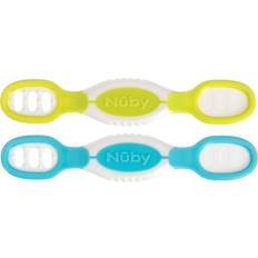 Nuby Baby Bottles & Tableware Nuby Dip & Scoop Spoons 2-pack