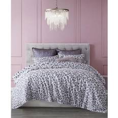 Juicy Couture Pearl Leopard Bedspread White, Gray (228.6x172.7)