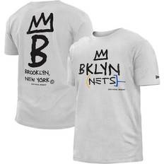 New Era T-shirts New Era Men's White Brooklyn 2022/23 City Edition Big & Tall T-Shirt
