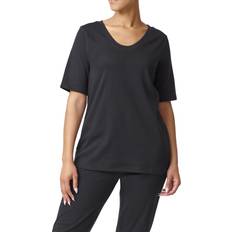 T-shirts Hue Wear Ever U R Lounge Elbow-Sleeve T-Shirt Black