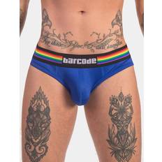 Unterwäsche Barcode Berlin Pride Blue Briefs