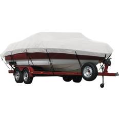 Tarp Frames & Boat Canopies Exact Fit Sunbrella Boat Cover for Crestliner Superhawk 1800 Superhawk 1800 w/ Port Minnkota Troll Mtr w/ Tiller Mount Cutout I/O