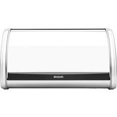 Stainless Steel Bread Boxes Brabantia Roll Top Bread Box