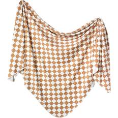 Copper Pearl Knit Swaddle Blanket Rad