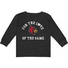 Gameday Couture Toddler Louisville Cardinals Love Long Sleeve T-shirt - Charcoal