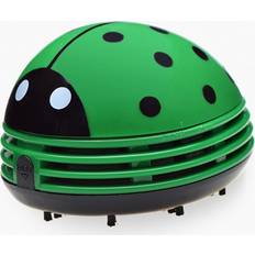 Grønne Håndstøvsugere Moonbiffy Ladybug Cleaner Skrivebord kaffestøvsamler Grønn