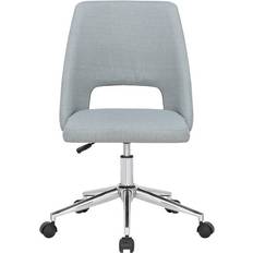 Mercury Row Amboy Gray Office Chair 37.8"