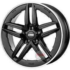 19" - 5/114,3 Autofelgen CMS C29-AERO diamond rim black gloss 8.5Jx19 5x114.3 ET35