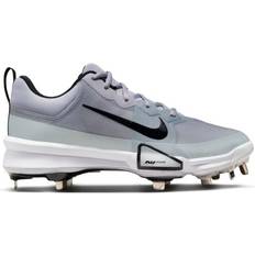 Nike Men Baseball Shoes Nike Men's Force Zoom Trout 9 Pro Metal Baseball Cleats Cleats 10 Pewter/Black/Wolf Grey/White