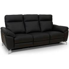 Scandinavian Choice Selesta Black Sofa 222cm 3-Sitzer