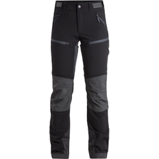 Forsterket Bukser Lundhags Askro Pro Stretch Hiking Pants Women - Black/Charcoal