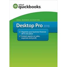 Intuit Office Software Intuit QuickBooks PRO 2018 - Retail Green Box Package