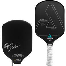 Pickleball Joola Ben Johns Hyperion Carbon Friction Surface 16mm Pickleball Paddle with Racket Cover Elongated Handle Black