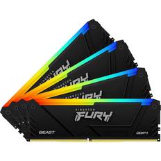 Kingston Fury Best RGB Black DDR4 3600MHz 4x16GB (KF436C18BB2AK4/64)