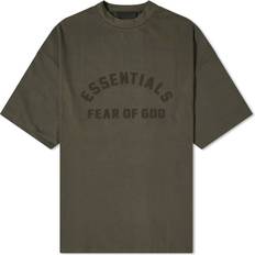 Fear of God Clothing Fear of God Essentials Spring Printed Logo T-shirt - Ink