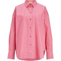 JJXX Jamie Relaxed Poplin Shirt - Pink/Cerise