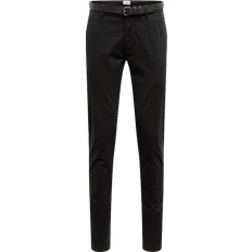 Lindbergh Slim Fit Chinos - Black