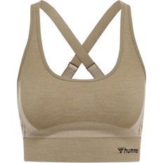 Hummel Clea Seamless Sports Top - Chateau Gray