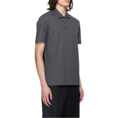 Versace Milano Stamp Polo Shirt - Anthracite