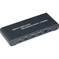 Nordic SGM-234 HDMI 2.1 - HDMI 2.1/HDMI/Optical S/PDIF/3.5mm Extractor F-F