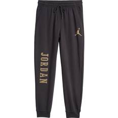 Nike Jordan Essentials Holiday Fleece Pants - Black/Metallic Gold