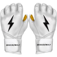 Bruce Bolt Men's Long Cuff Baseball Batting Gloves