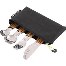 Outwell Cooking Equipment Outwell Besteckset Deluxe mit Tasche Besteck-Set grau