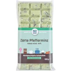 Zarte Pfefferminz Kakao Mind Handgeschöpfte Schokoladen 100g 1Pack