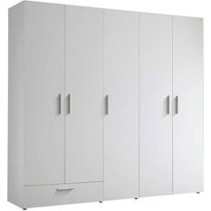 Poco Möbel Poco Lovis white Kleiderschrank 225x209cm